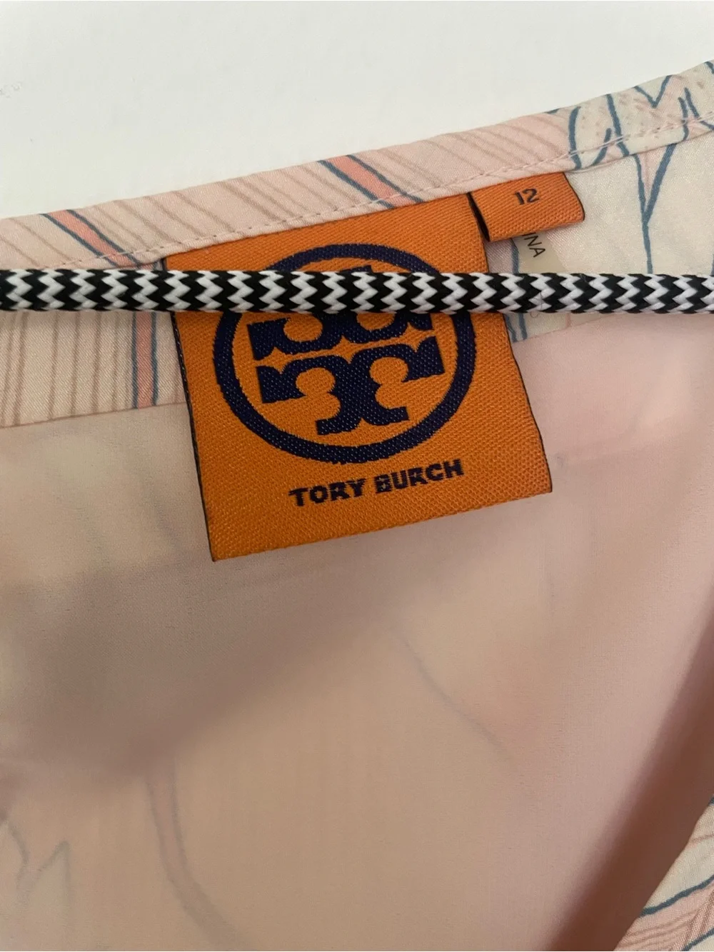 Tory Burch Floral A-Line Silk Dress